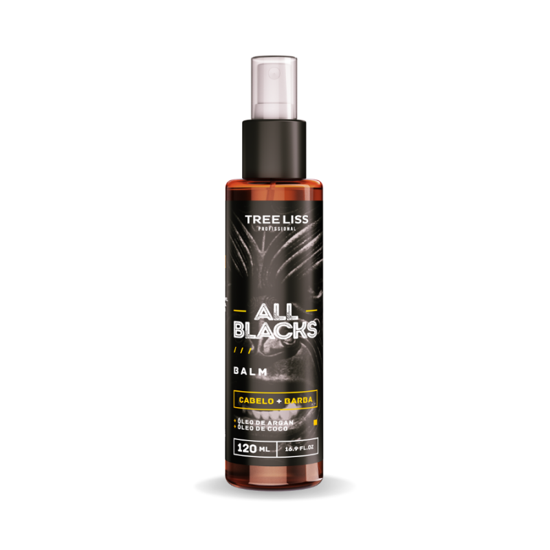 Balm P/ Cabelo e Barba All Blacks 120ml