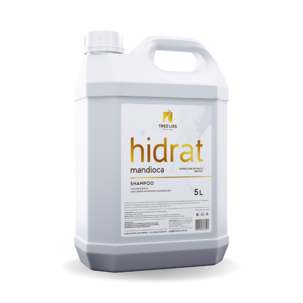 Shampoo Hidratação Capilar Hidrat Mandioca Lavatório 5L
