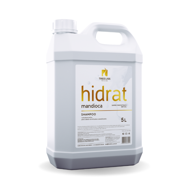 Shampoo Hidratação Capilar Hidrat Mandioca Lavatório 5L