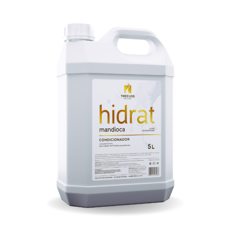 Condicionador Hidratação cabelo Hidrat Mandioca Lavatório 5L