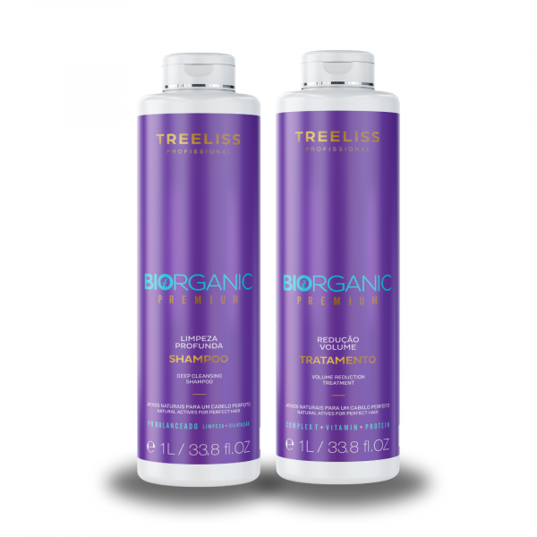 Kit Alisamento Tratamento Biorganic Progressiva 1L Tree Liss
