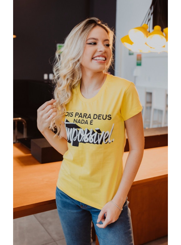(ÚLTIMAS UNIDADES) T-shirt Feminina 