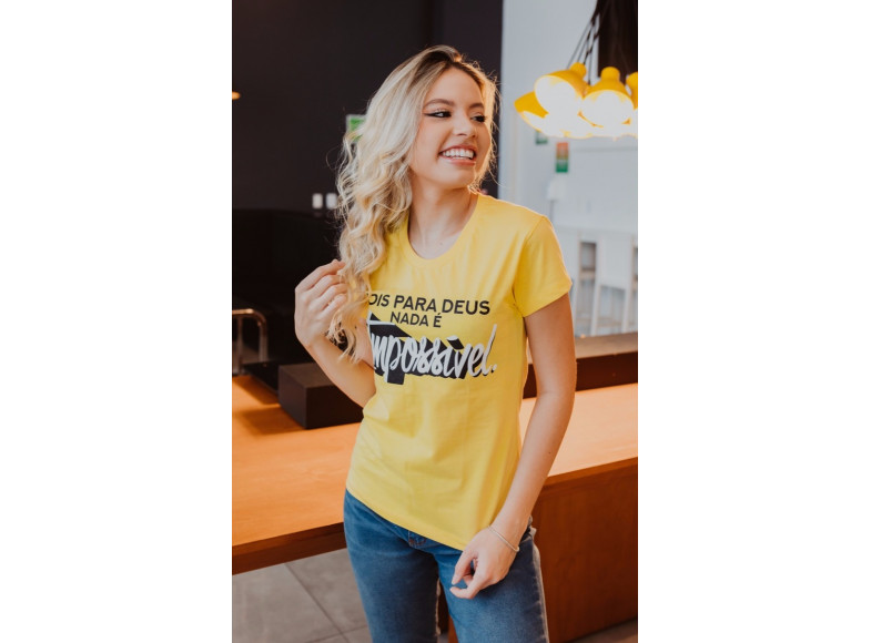(ÚLTIMAS UNIDADES) T-shirt Feminina 