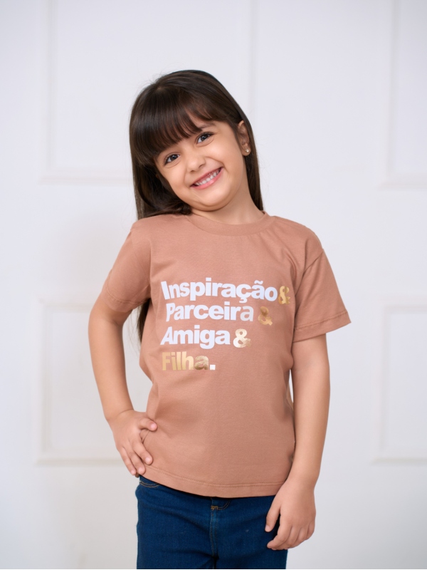 T-shirt Infantil Menina 