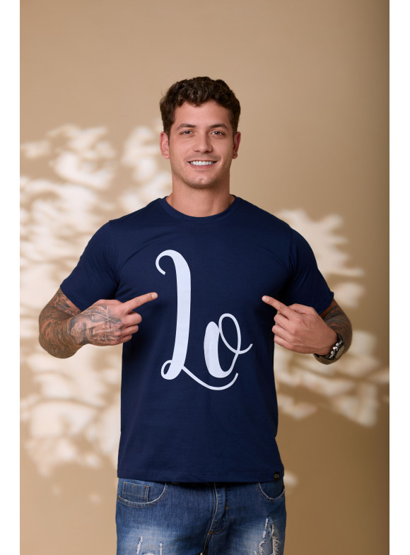 (2025) T-shirt Masculina Basic 