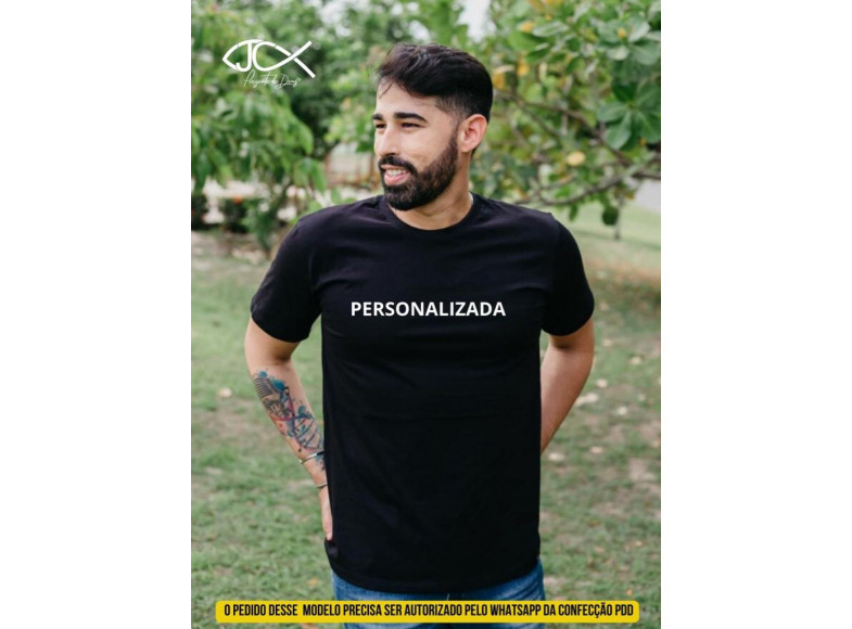 T-shirt Masculina/Unissex - Personalizada