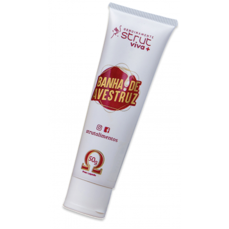 Banha de Avestruz Viva+ Ômegas 50g