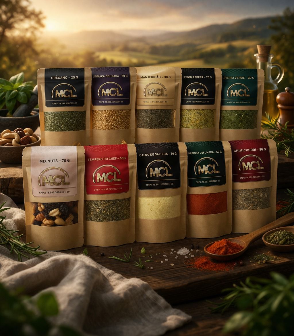 Kit Premium Temperos Naturais