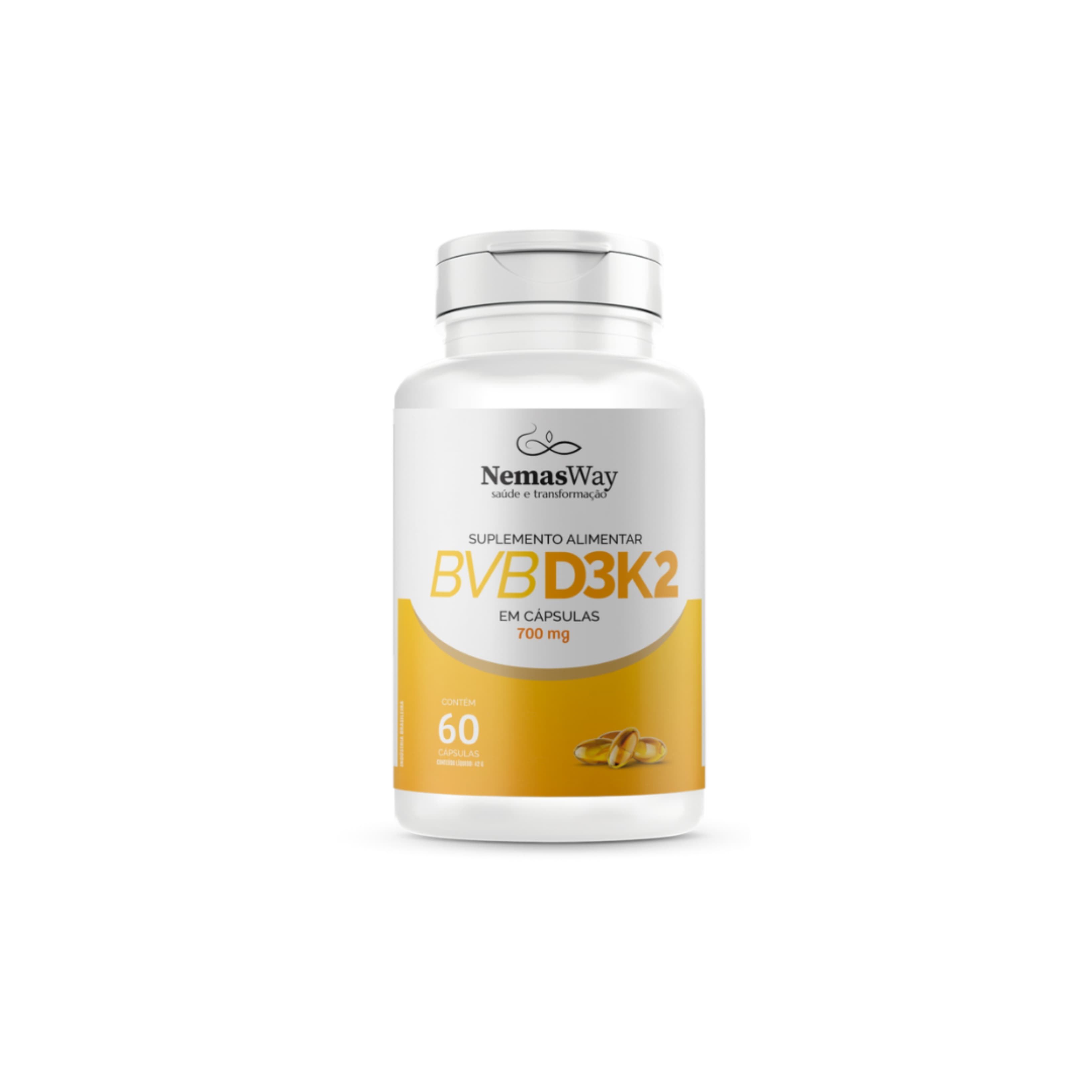 NemasWay BVB D3K2 60 capsulas