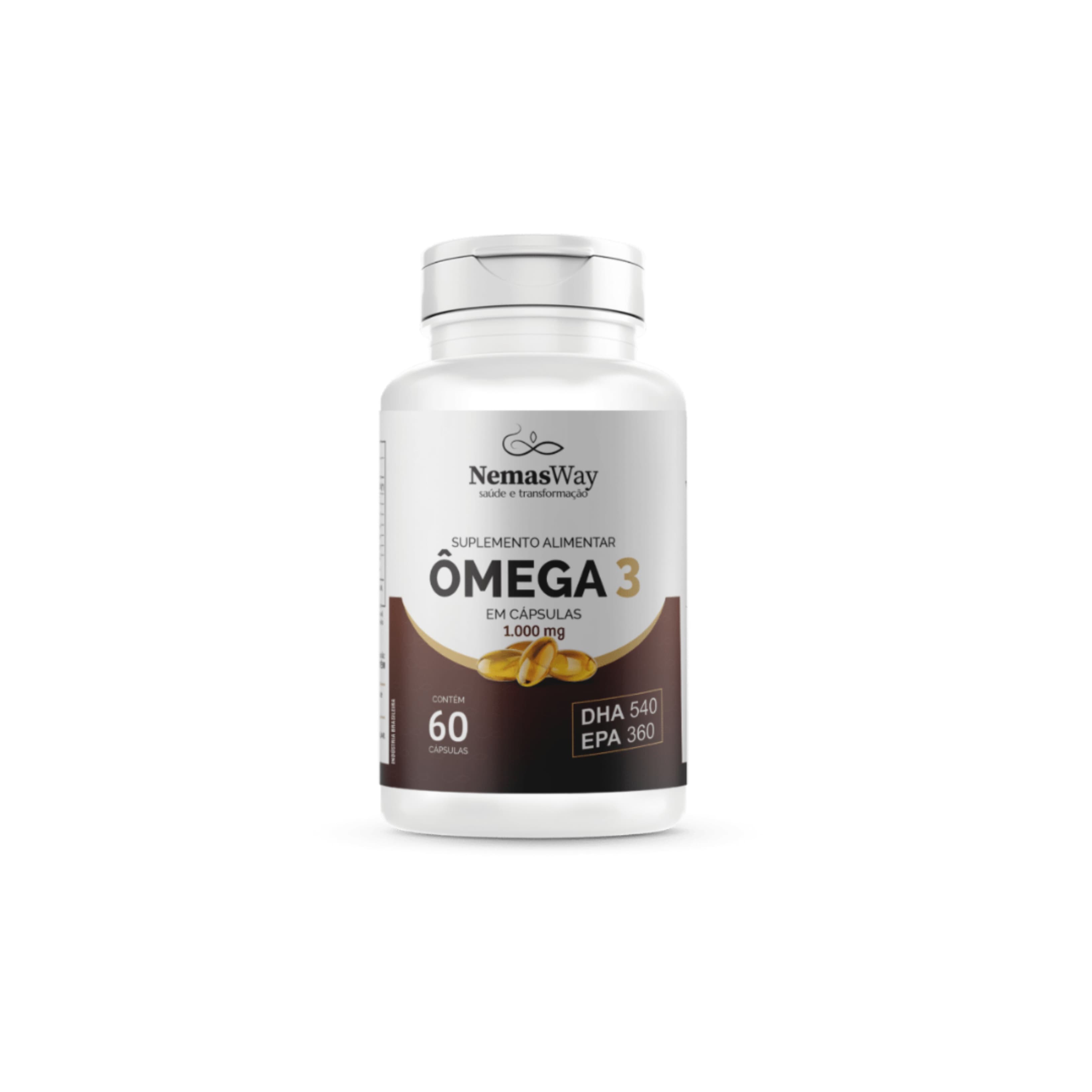 NemasWay Ômega 3 60 capsulas