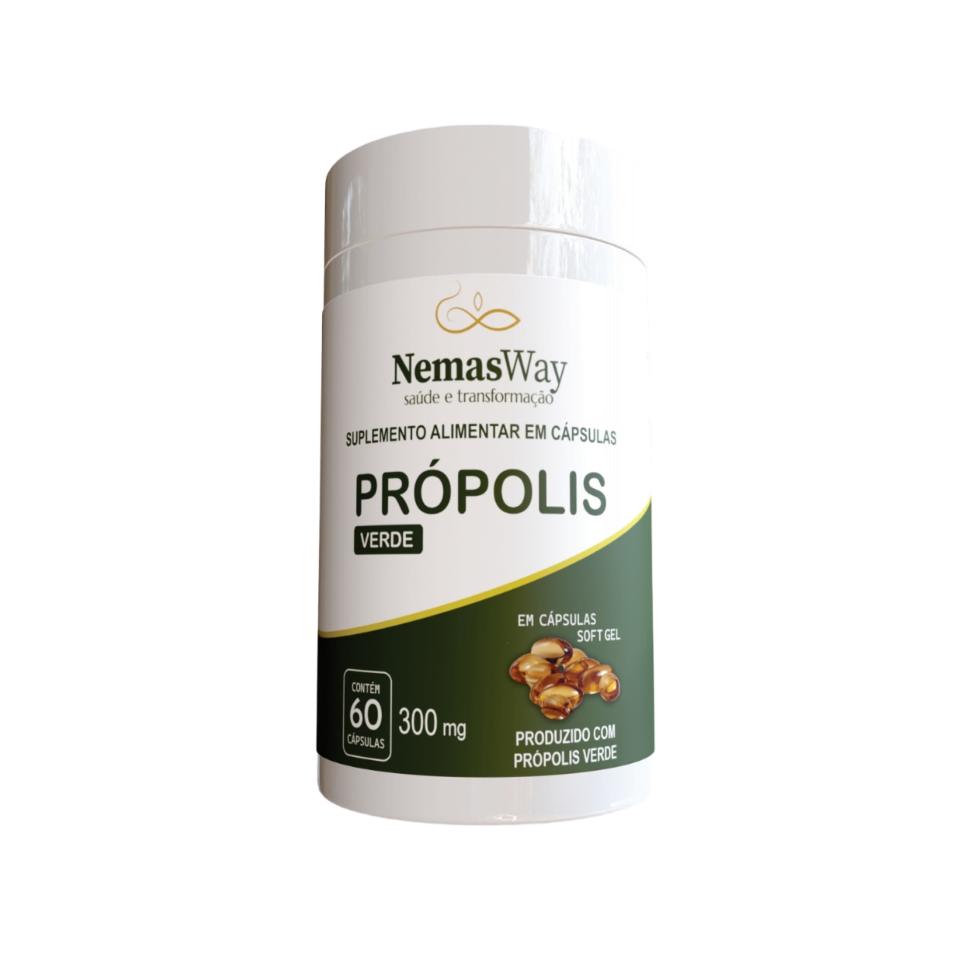 NemasWay Própolis Verde 60 cápsulas