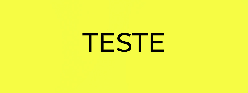 TESTE DO MKT