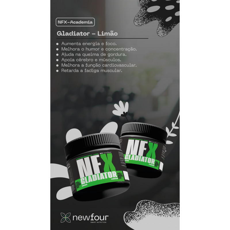 Gladiator (limão) - Pré Treino 360g