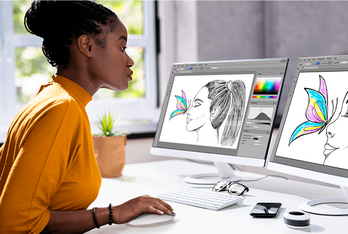 connecting to multiple 4K monitors