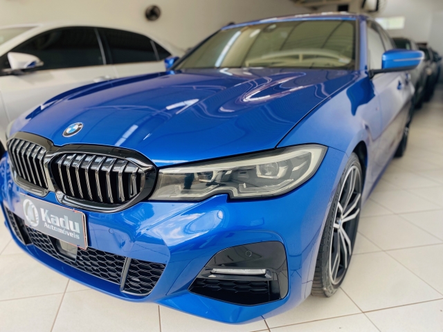 Kadu Automóveis - 2021 Bmw Serie 3 320i M Sport Flex Azul Completo ...
