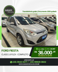Fiesta Hatch 1.6 (Flex)