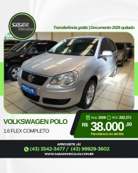 Polo Hatch. 1.6 8V (Flex)