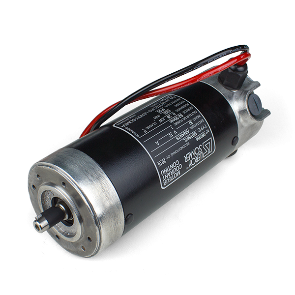 Motor 30V / 1300 RPM Leroy Somer MBT86VL Motores RoboCore