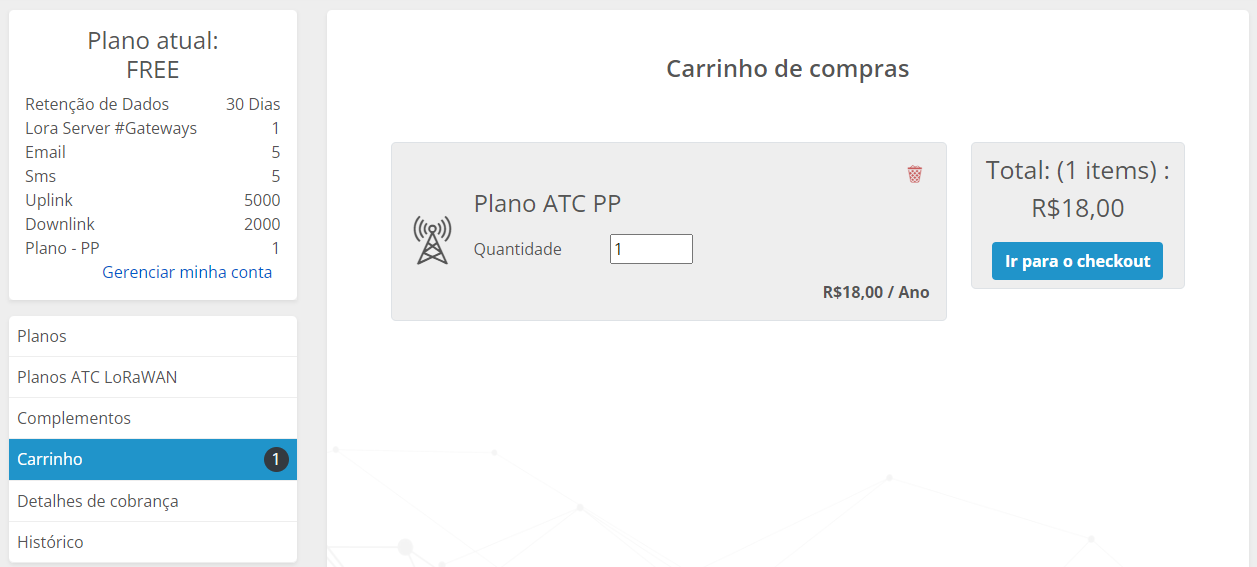 plano-adicionado-carrinho