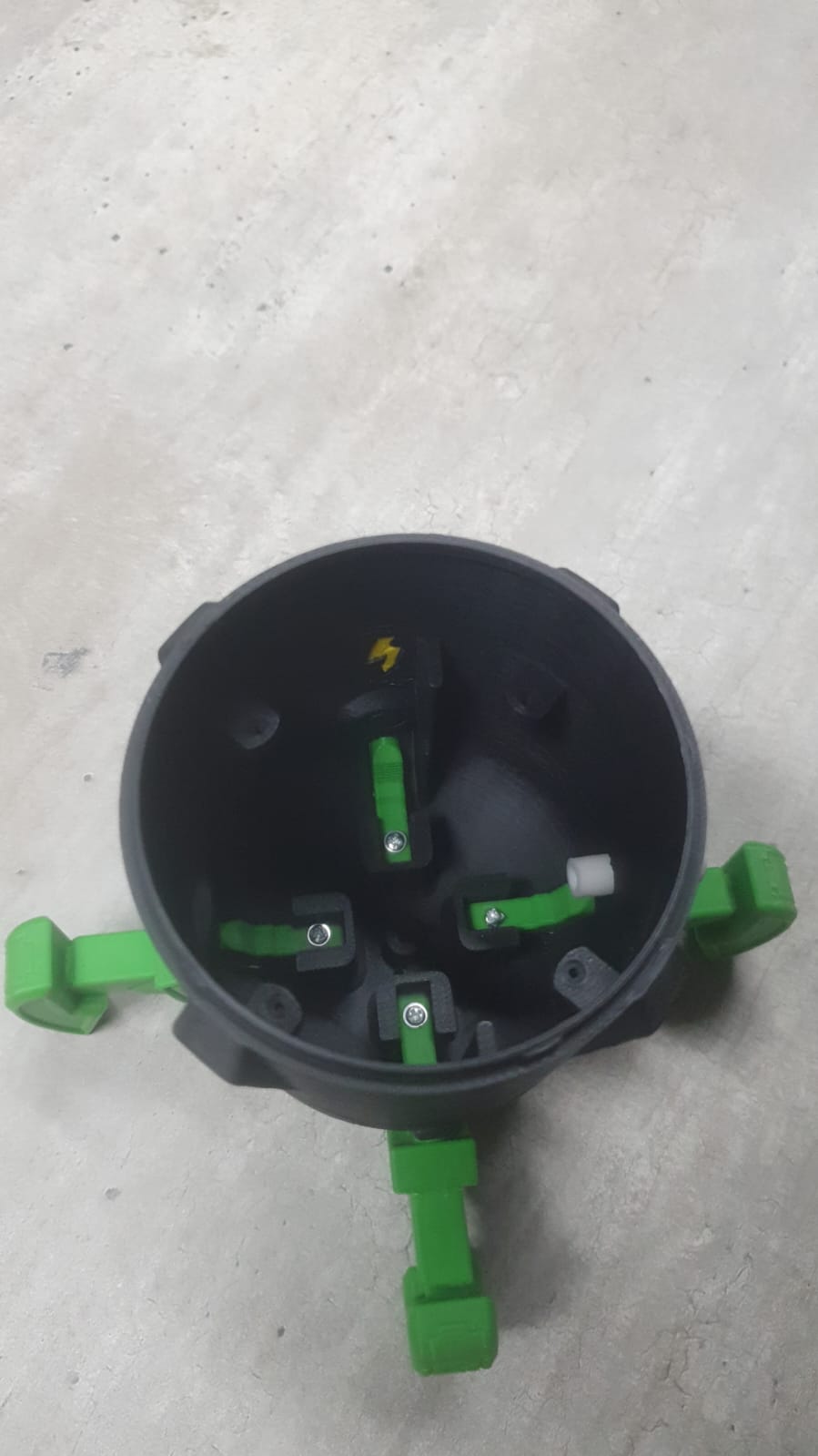 Montagem interna do hardware do Kit Umidificador