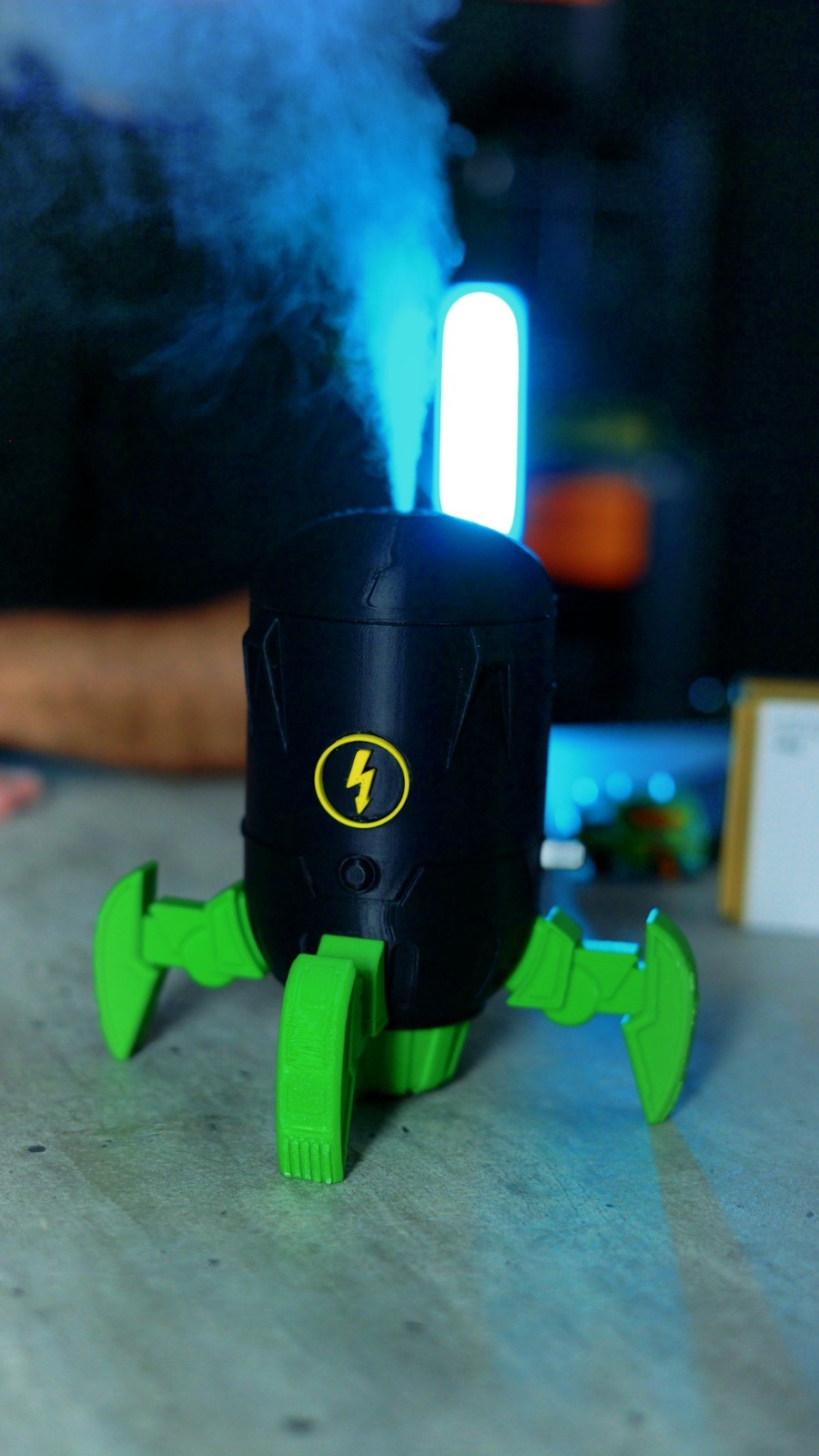 Kit Umidificador montado e pronto para uso