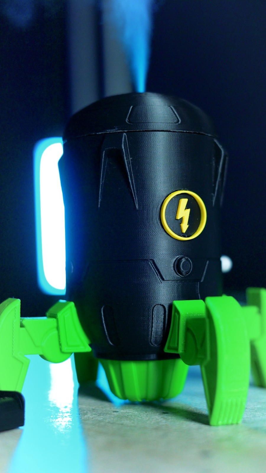 Montagem interna do hardware do Kit Umidificador