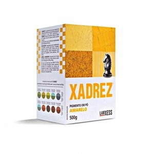 CORANTE EM PO XADREZ 500G - AMARELO
