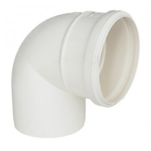 JOELHO PVC SAN 90G - 075MM