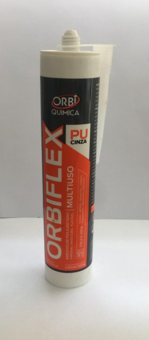 SELANTE DE POLIURETANO PU CINZA 40 230ML / 380G - ORBIFLEX