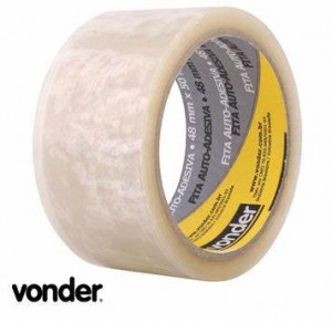 FITA ADESIVA TRANSPARENTE - 48MMX50M VONDER