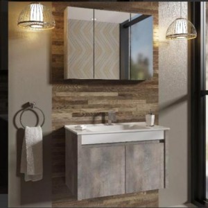 BALCAO/ESP/LAV WC BALCONY 80CM - KIT PARIS - C/PES - EMBUTIR - SUPREMO/ARINTO