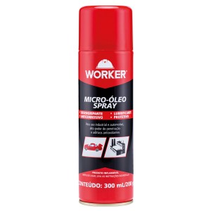 OLEO DESENGRIPANTE SPRAY - 300ML/200G - WORKER