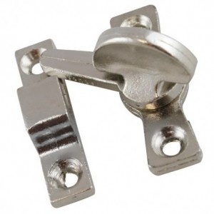 TRANQUETA BASE 2 FUROS NIQUELADO - VONDER