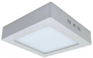 PLAFON LED MANPLEX - SOBREPOR - 24W QUA 6500K BIV