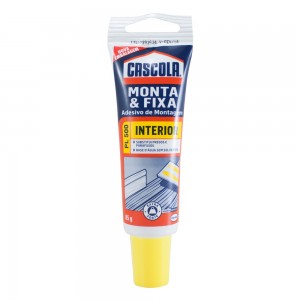 COLA CASCOLA MONTA E FIXA INTERIOR - 085G BRANCO - HENKEL