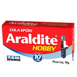 COLA EPOXI ARALDITE TEK BOND - 16G HOBBY TRASPARENTE
