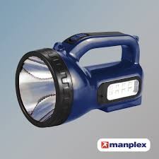 LANTERNA RECARREGAVEL MANPLEX - 15 LED MP9206 
