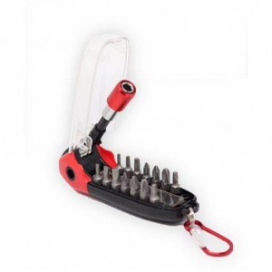 JOGO DE BITS P/PARAFUSADEIRA MTX - C/18 PC C/ADAP E ESTOJO 