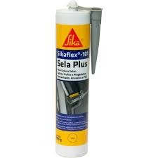 SILICONE SIKAFLEX - 101 SELA PLUS 400G - BRANCO