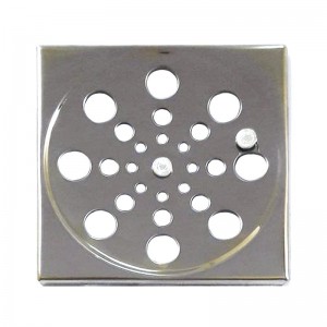 GRELHA INOX CLIUS - QUADRADA PEQUENA C/ FECHAMENTO - REF: GQF10 - (10X10)