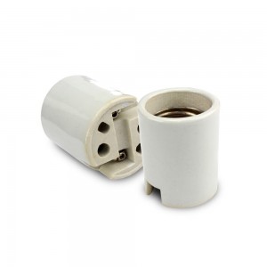 SOQUETE  BRANCO PORCELANA - E40 - DADO