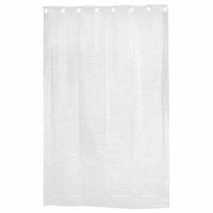 CORTINA PARA BOX PRAT.K - IMPERMEÁVEL/POLIESTER BRANCA PROVENÇAL