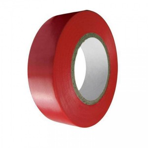 FITA ISOLANTE 19M X 10MM - WORKER VERMELHA 