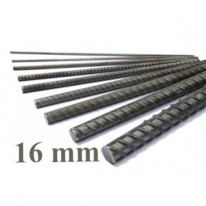 Ferro Construção Vergalhão 12m - 16.00mm - 5/8