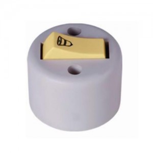 PULSADOR CAMPAINHA REF:1713 - REDONDO SOBREPOR ILUMI