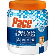 CLORO ESTABILIZADO TRIPLA AÇÃO 1KG - PACE 
