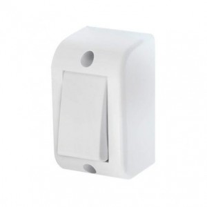 INTERRUPTOR SOBREPOR SIMPLES 16A / 250V BR C:2541 - FAME