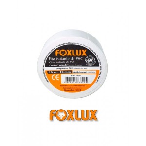 FITA ISOLANTE FOXLUX - 10M X 19MM - BRANCA