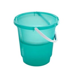 BALDE PLASTICO DURIN 11L - AZUL TURQUESA
