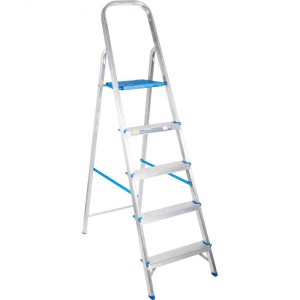 ESCADA DE ALUMINIO ALUMASA - 05 DEGRAUS - 440X1090